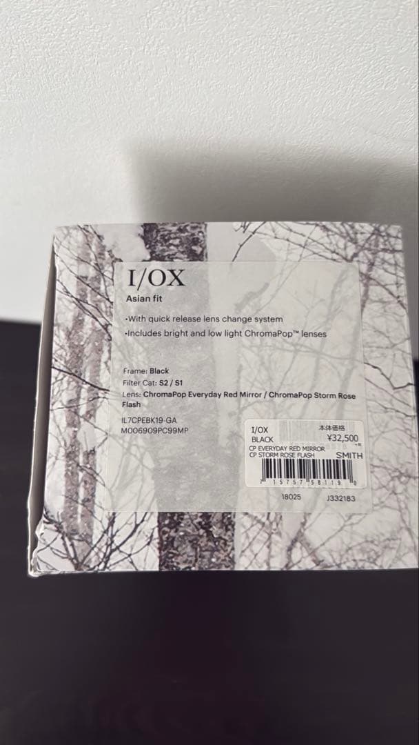 Smith I/OX ゴーグル ブラック