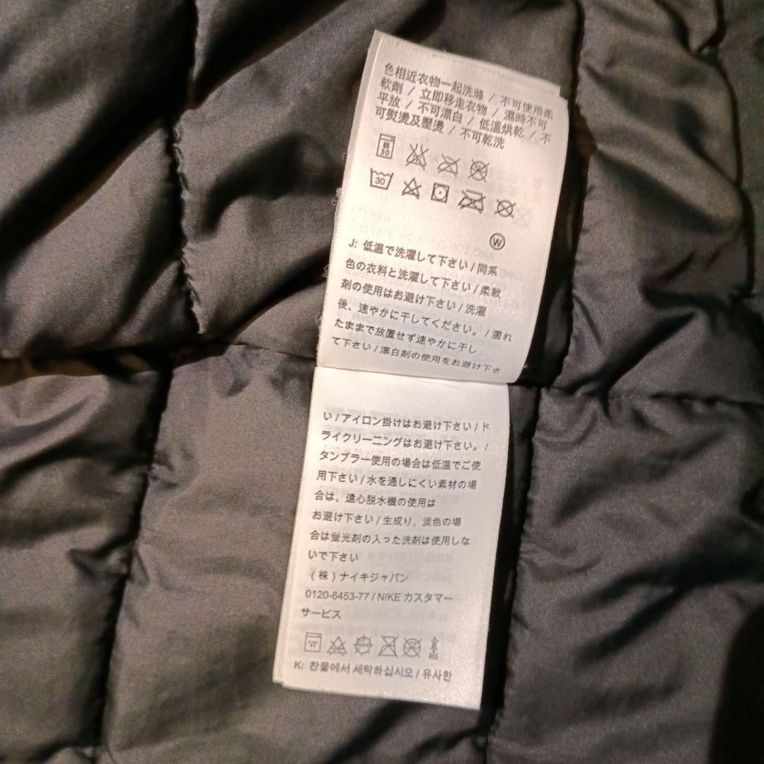 Nike フード付きベンチコート Mサイズ ブラック