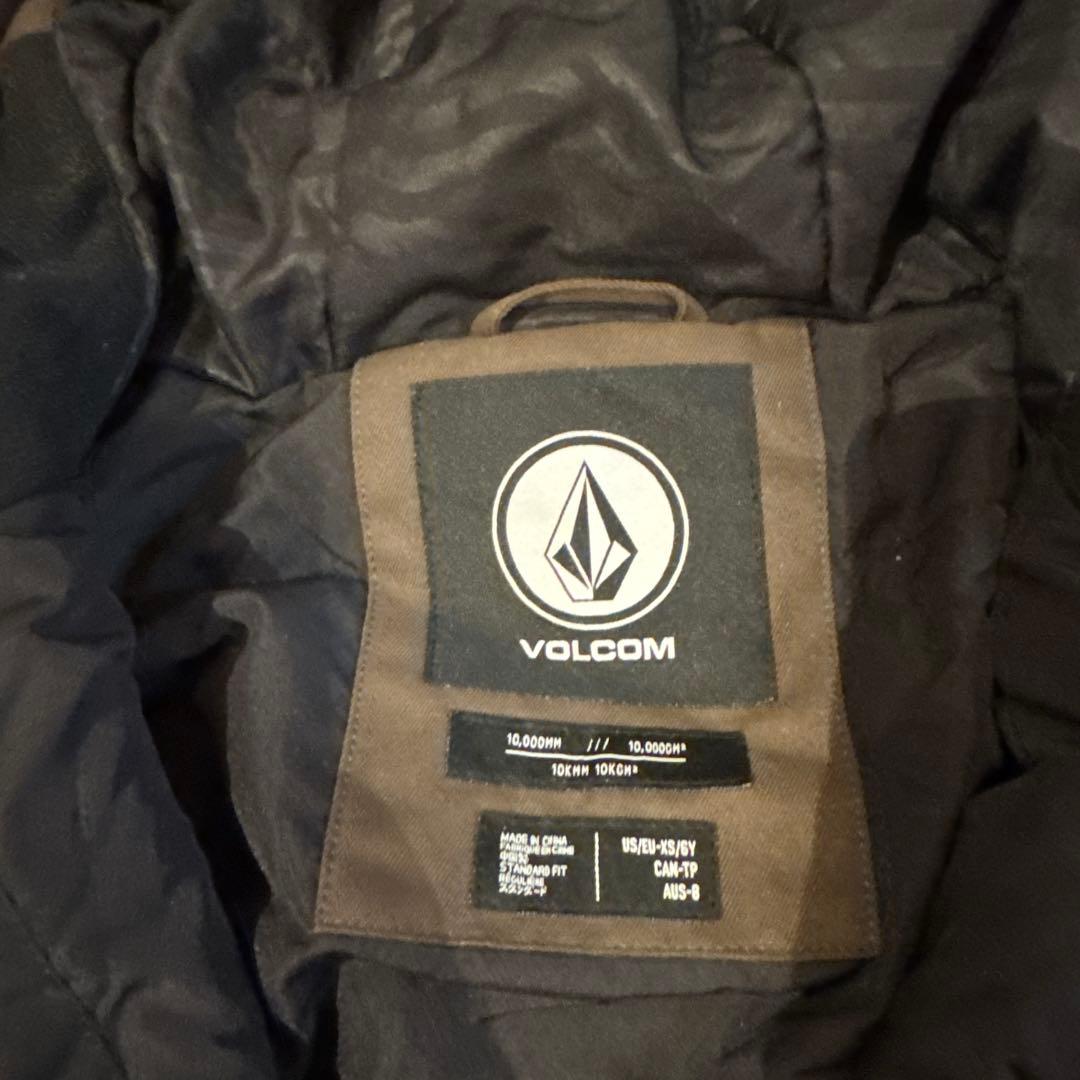 VOLCOM スノーボードウェア 子ども用 カモフラージュ