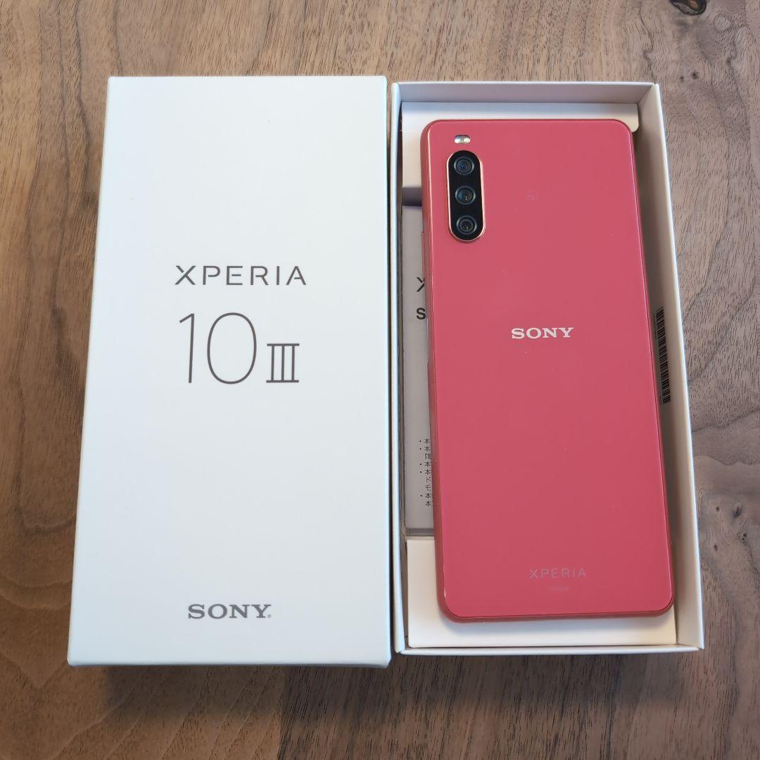Sony Xperia 10 III ピンク SGO04