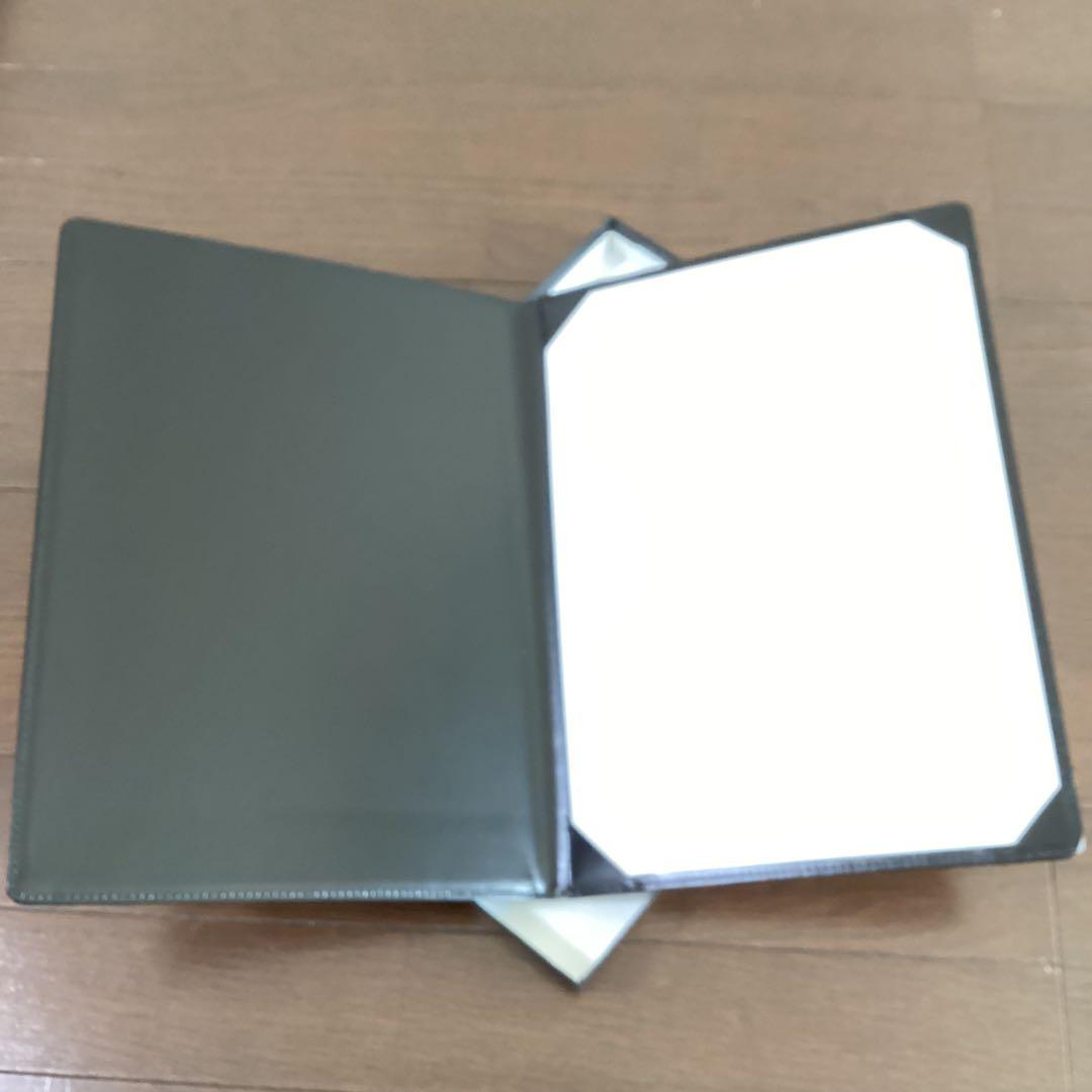 契約書ホルダー (本革製) 2冊セット