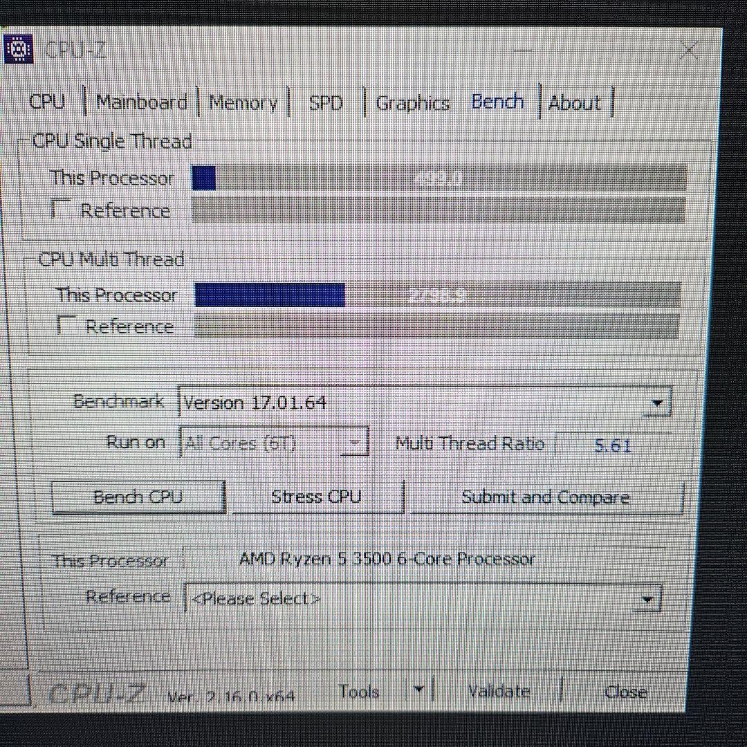 新品デスクトップPC　Ryzen 5 3500 GT710 DVD-RW