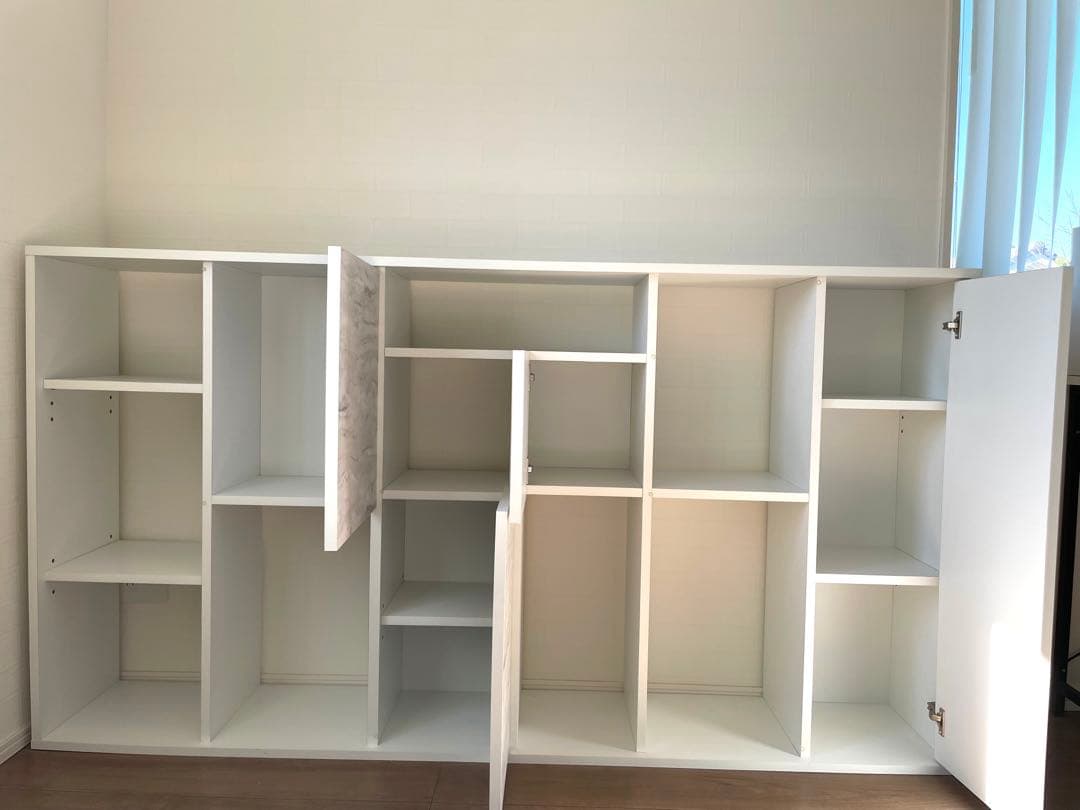 【期間限定値下げ】【美品】LOWYA ロウヤ 収納 本棚 シェルフ ディスプレイ