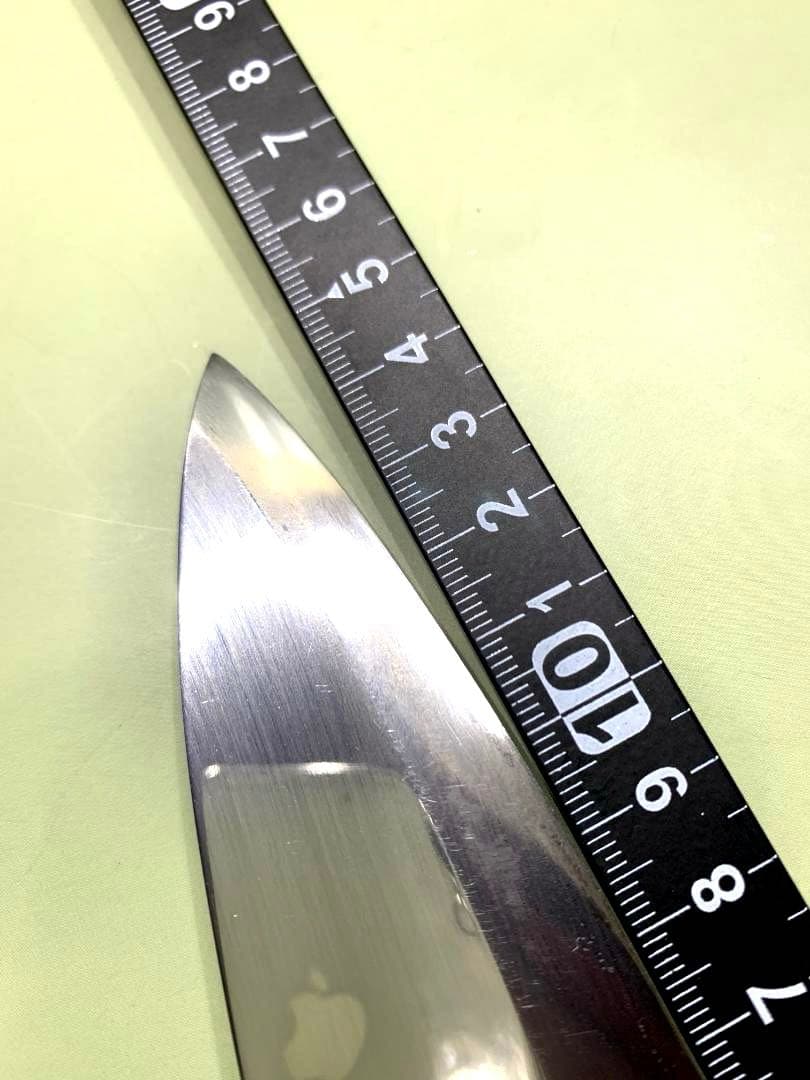 有次　出刃包丁　特製　刃渡り15cm