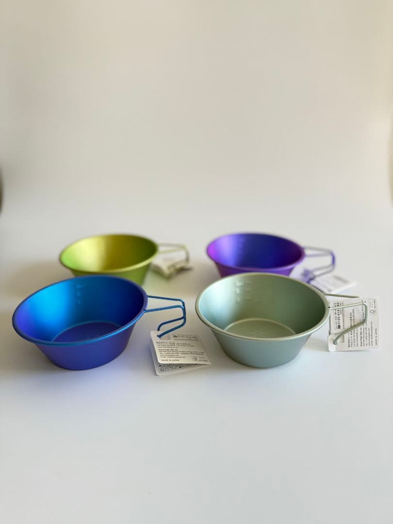  peak シェラカップ　4色セット　限定カラー