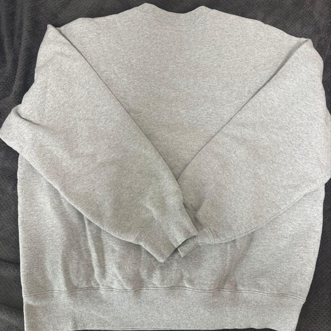 【美品】Supreme Established Crewneck グレー　L