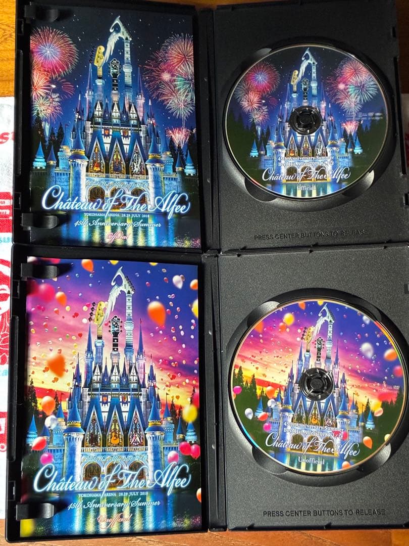 THE ALFEE 2018 夏イベ　DVDパンフレット 公式&非公式版セット