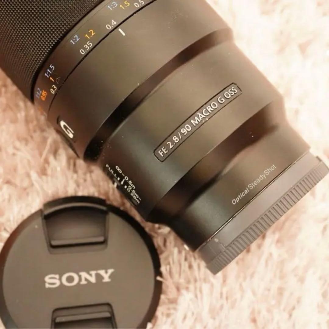 値下中！SONY FE 90mm F2.8 Macro G OSS 本体　レンズ