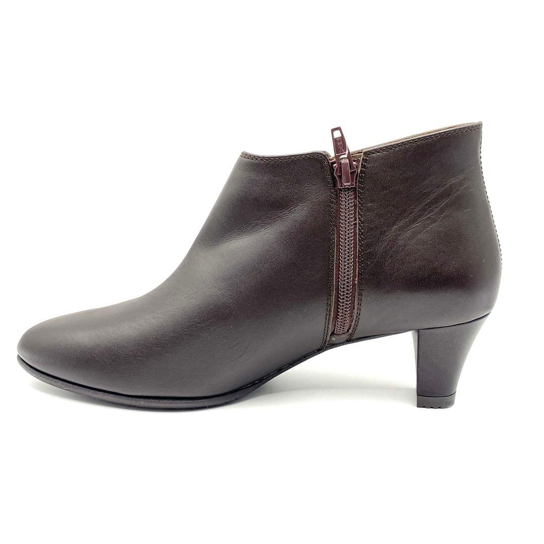 【未使用☆半額以下】ASICS WALKINGショートブーツ ブラウン