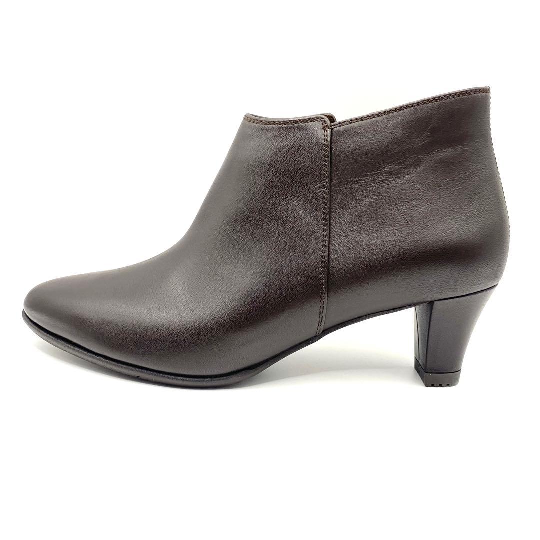 【未使用☆半額以下】ASICS WALKINGショートブーツ ブラウン