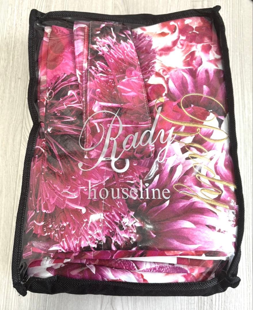 未使用　Rady リゾフラ　カーテン　100×178 リゾートフラワー