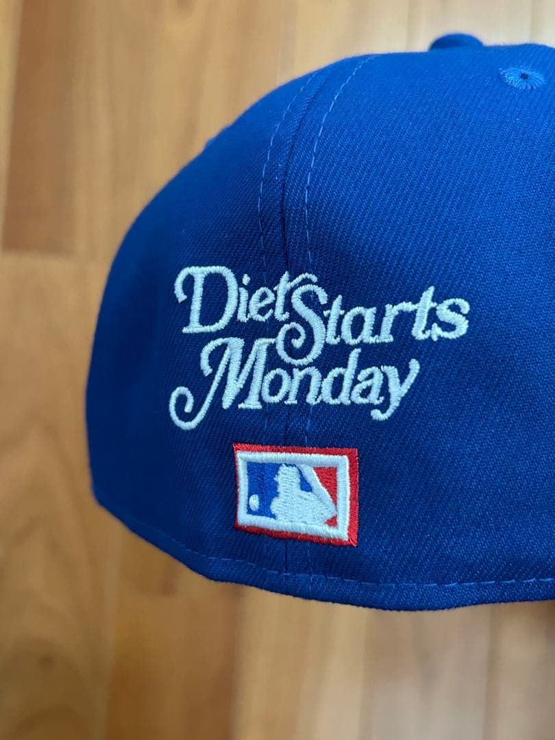新品Diet Starts Mondayドジャース59FIFTYキャップ57.7