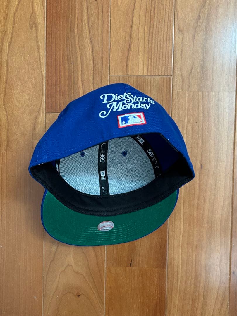 新品Diet Starts Mondayドジャース59FIFTYキャップ57.7
