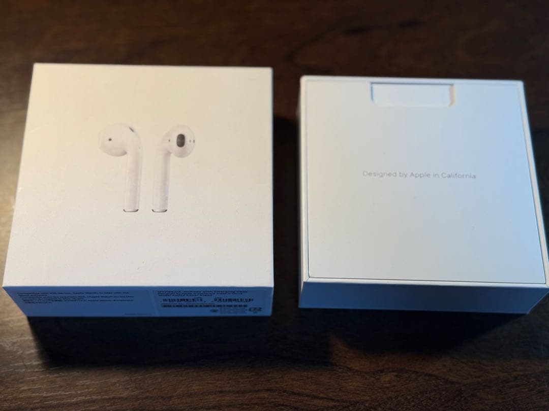 Apple AirPods 2 本体 ホワイト 充電ケース付き