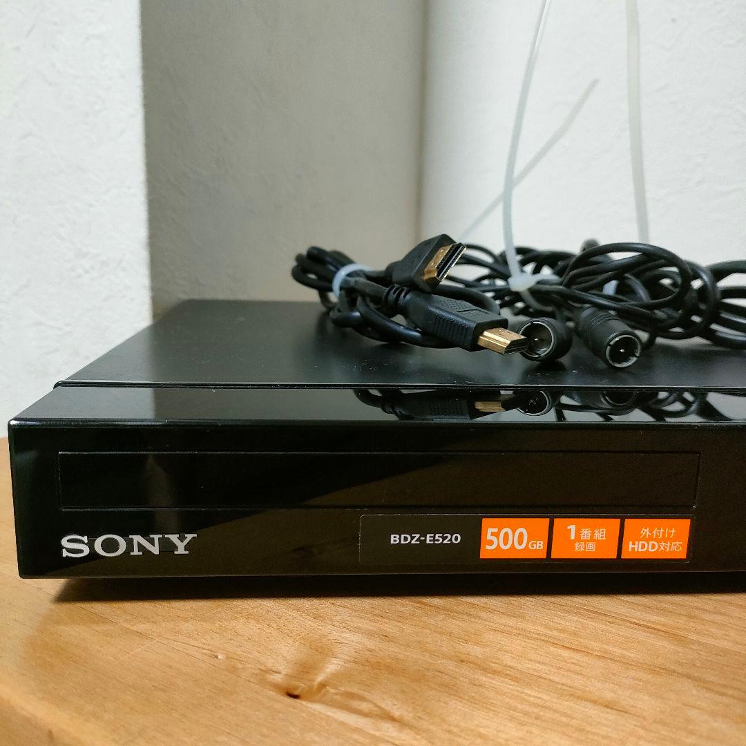 SONY ソニー　ブルーレイレコーダー HDD500GB BDrecorder