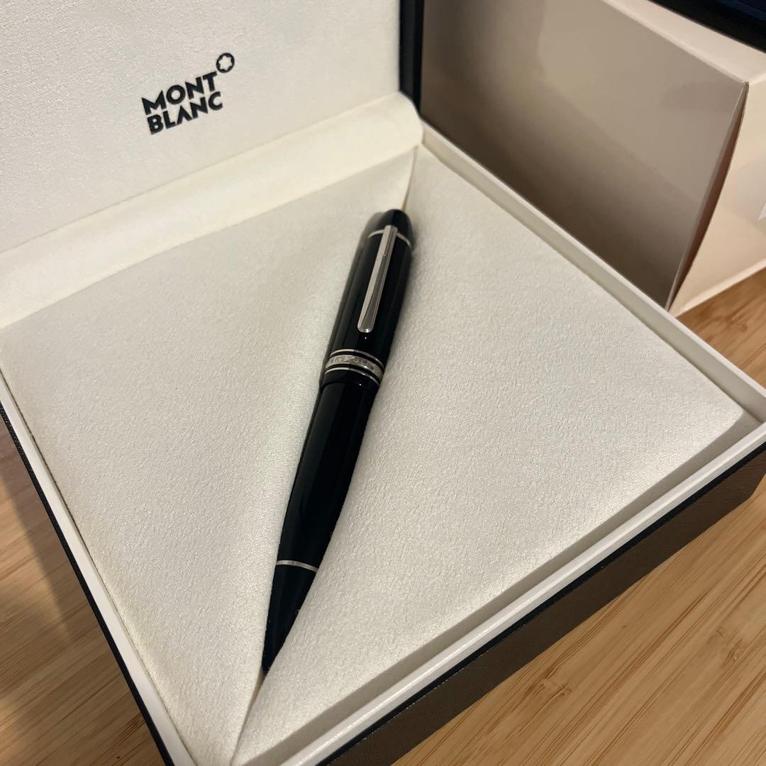 モンブラン　万年筆　マイスターシュテュック プラチナコーティング 149 F