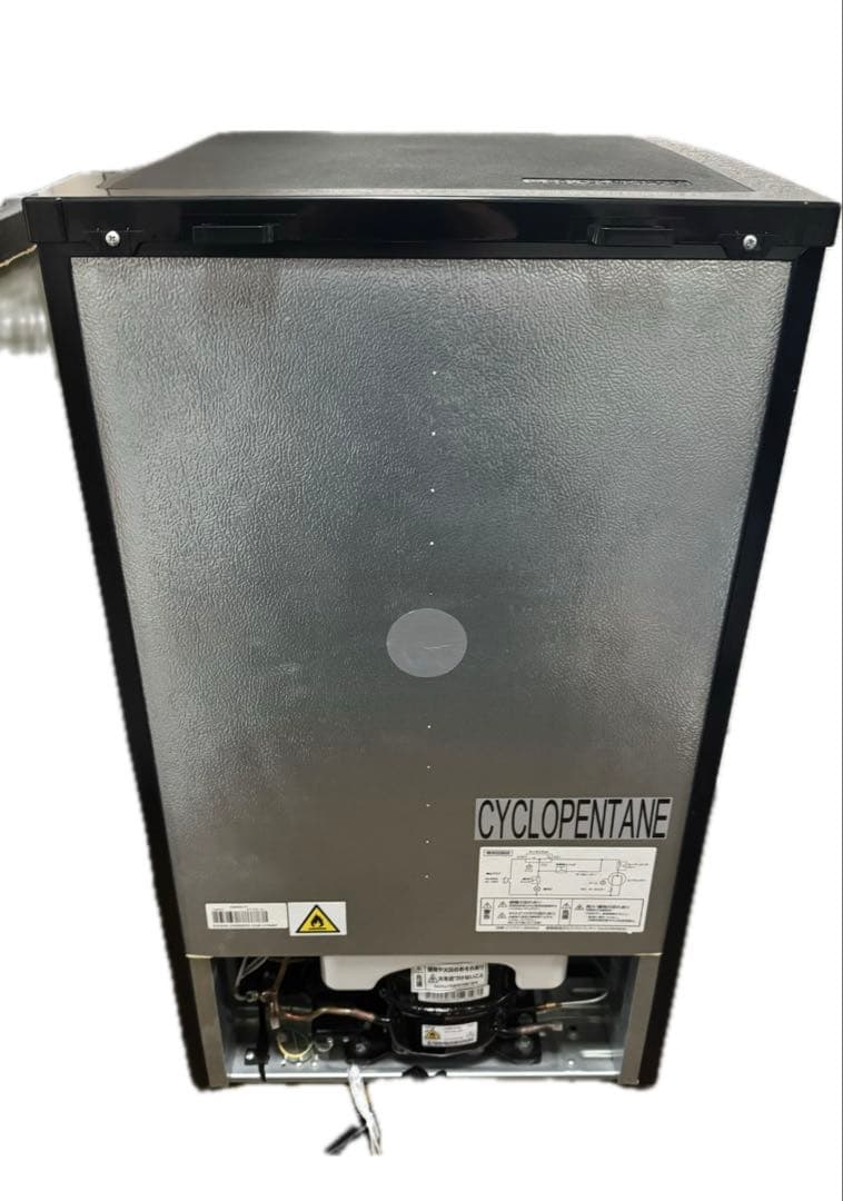 2023年製　コンフィー　2ドア　90L 冷蔵庫　ブラック　一人暮らし