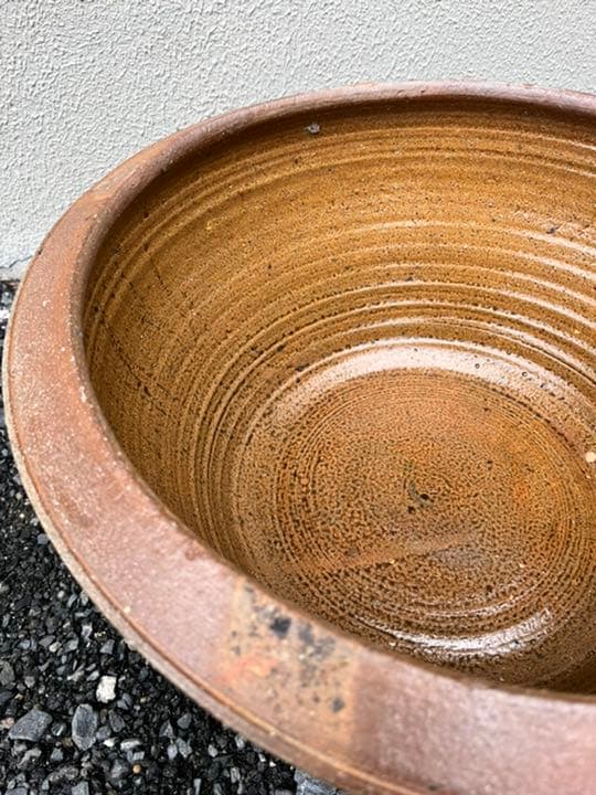 こいしょ タイ産 メダカ鉢 睡蓮鉢 水鉢 直径５１cm