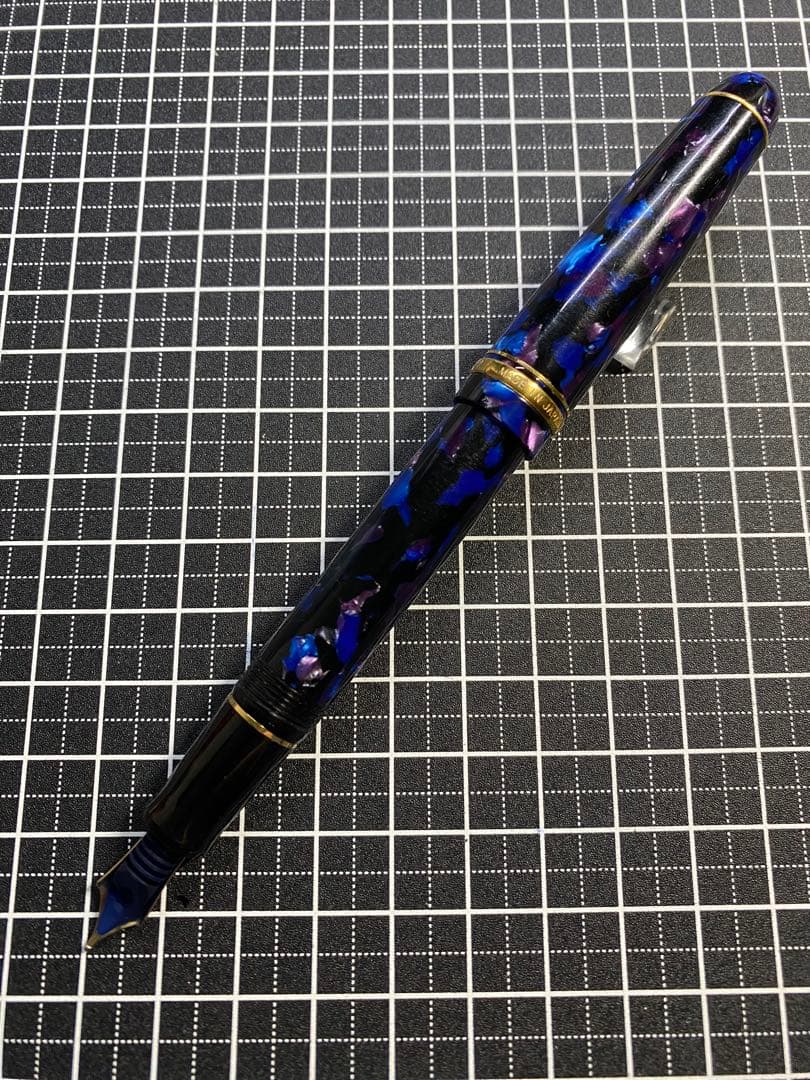 PILOT CUSTOM LE BLUE 万年筆　字幅M