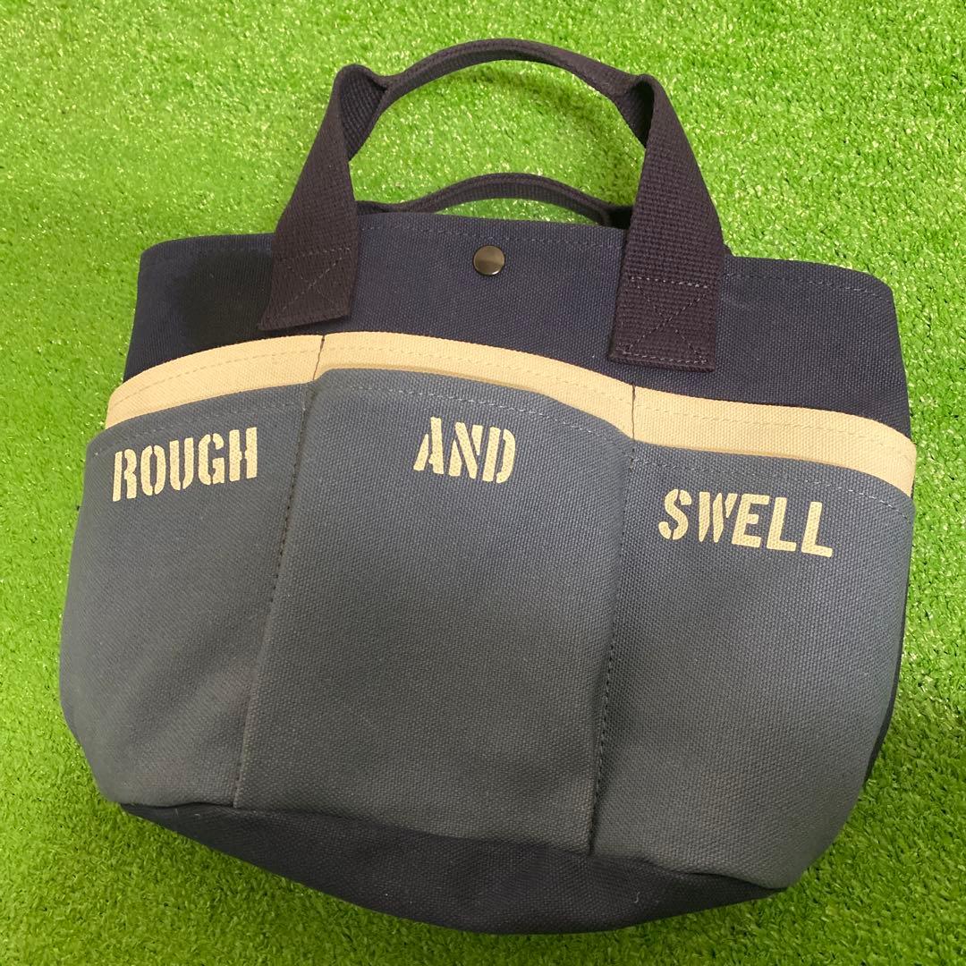 rough＆swellゴルフバッグ ネイビー/グレー