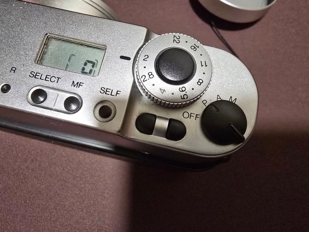 KONICA HEXAR sliver 中古　説明書　ジャンクストロボ付き