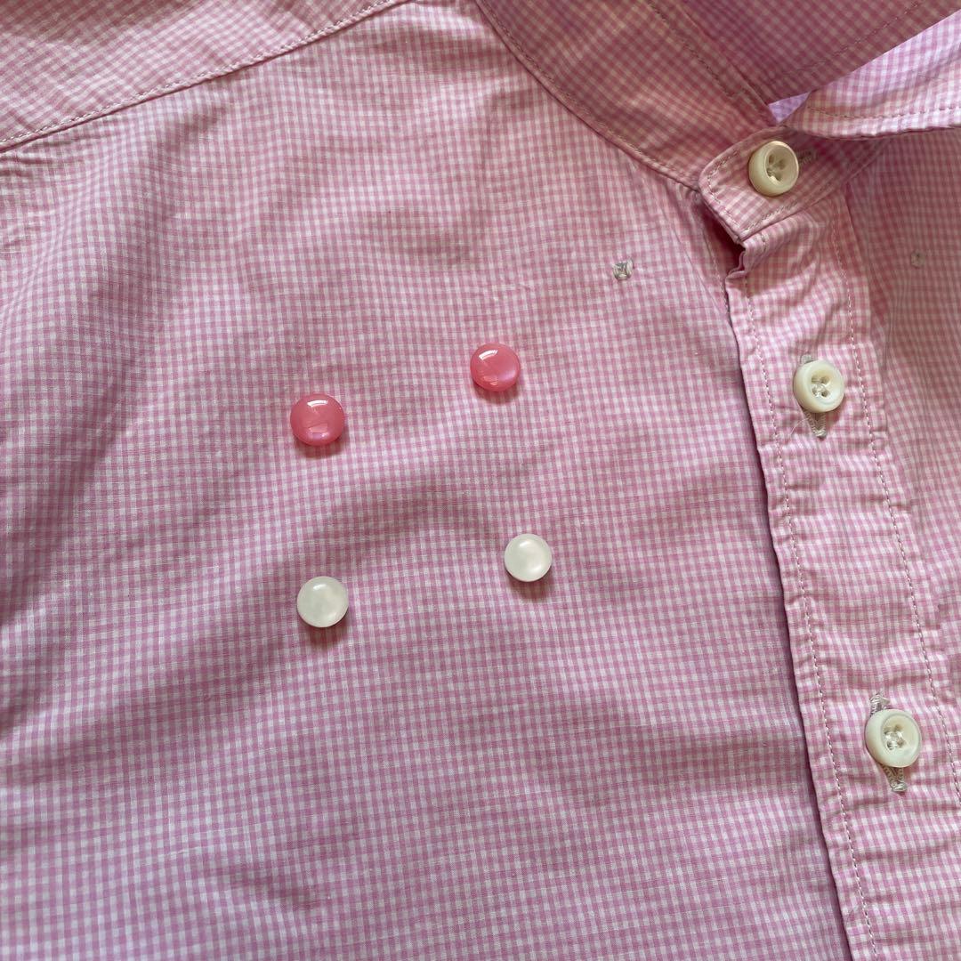 45R スーピマオーガニックバチストの908ローファーシャツ　M~L