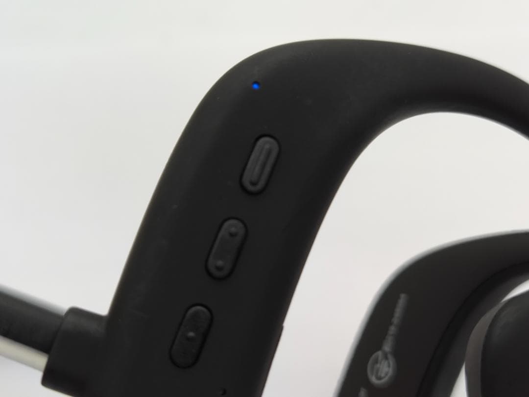 PALV 骨伝導イヤホン ブラック 専用ハードケース付き