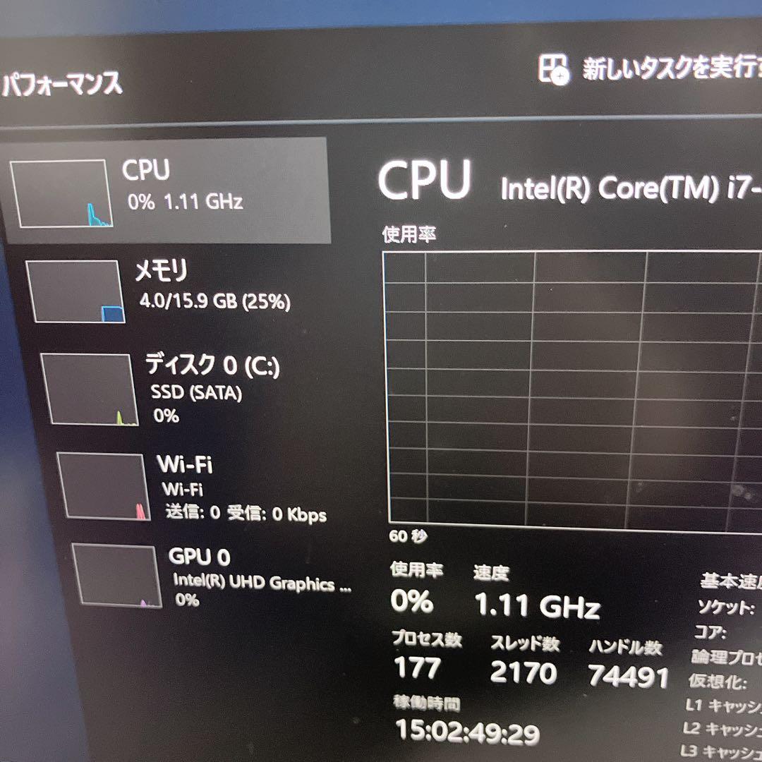 Let's note LV7 Core i7-8世代/16GB/SSD512GB