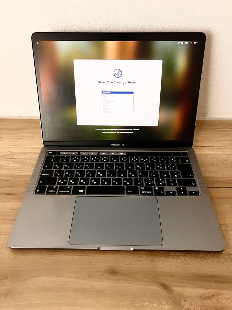 MacBook Pro 13インチ M1 2020 16GB,2TB