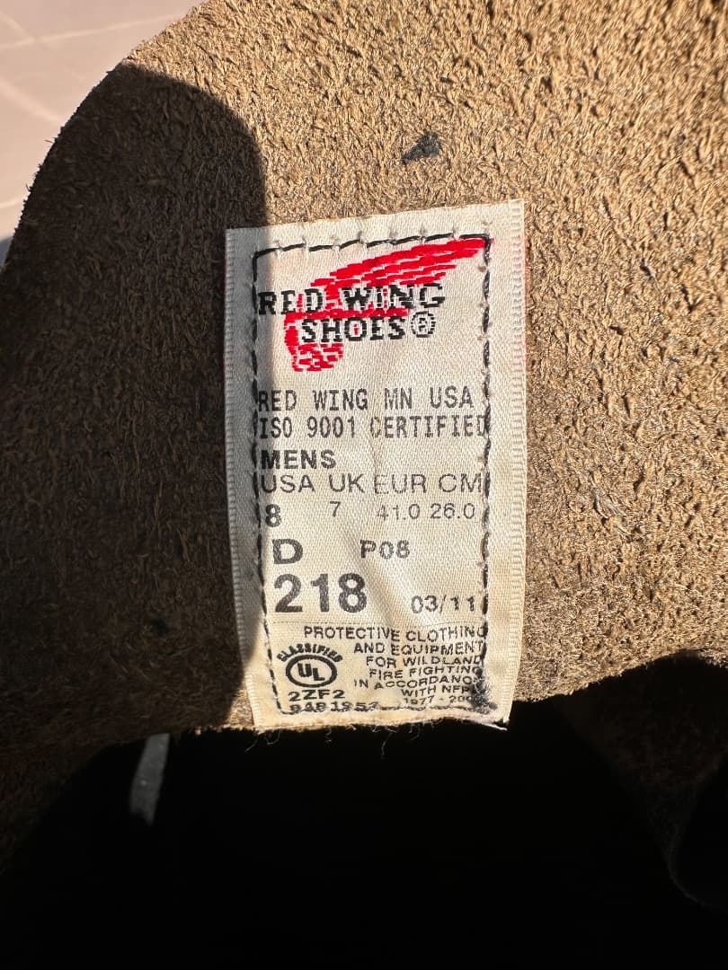 【超美品26センチ】REDWING 9インチ ロガーブーツ デットストック