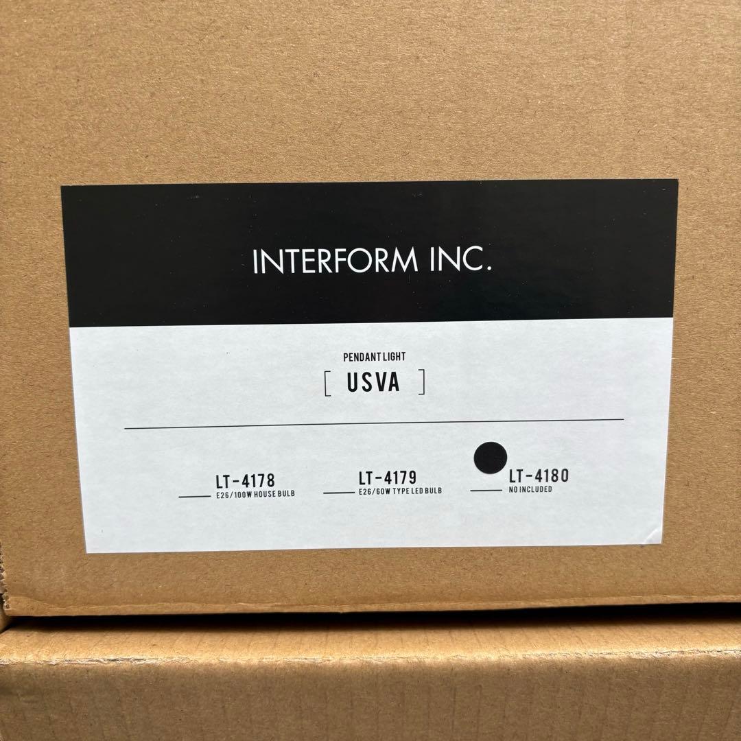 新品未使用　ペンダントライト ウスヴァ Usva 北欧　インターフォルム