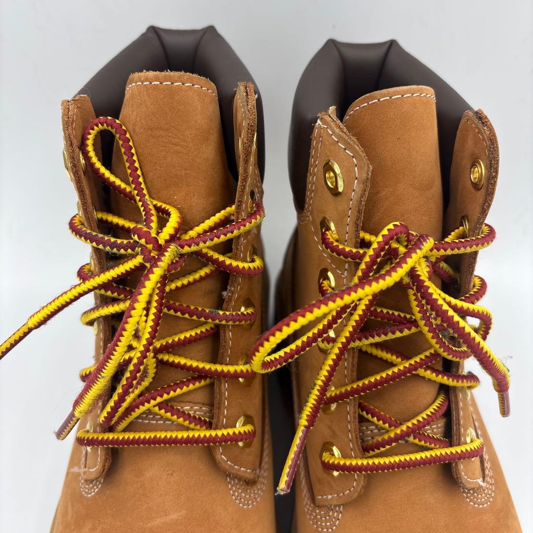 美品✨ティンバーランド 6インチ ブーツ 厚底【23.5】キャメル A99162