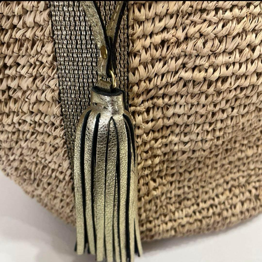 【最終価格】⭐️極美品⭐️VIOLAd'ORO ヴィオラドーロ バッグ かごバッグ