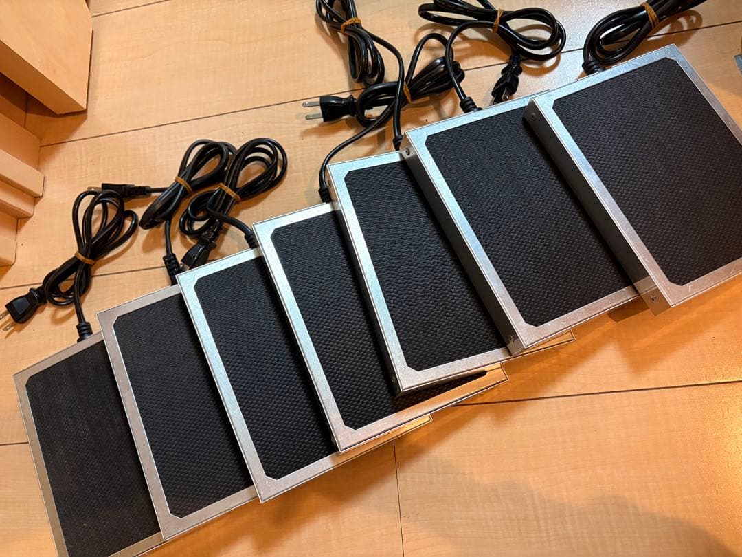 暖突S & サーモスタット 8個セット (暖突のアダプター傷あり)