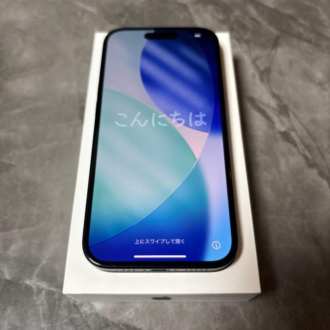 【極美品】Apple iPhone 15 128GB ブラック SIMフリー