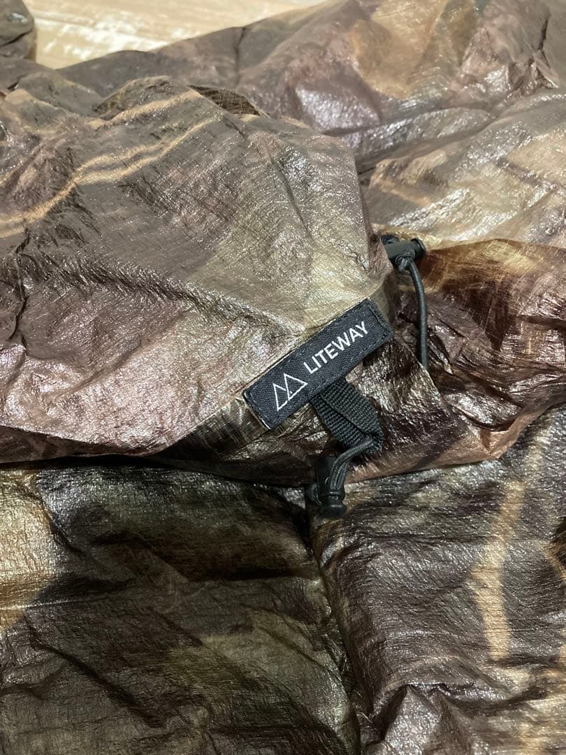 liteway pyraomm duo tarp dcf camo ライトウェイ