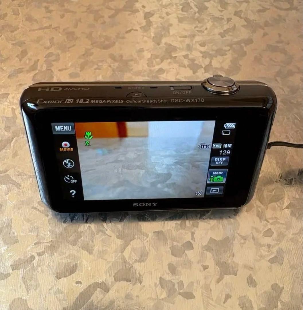 【美品】SONY Cyber-shot DSC-WX170 8GBメモリーカード