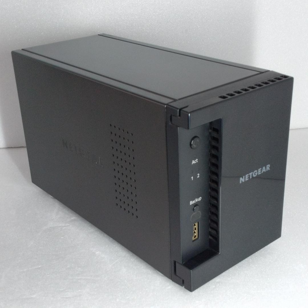 NETGEAR ReadyNAS 102　HDD 4TB(2TBx2個)付属