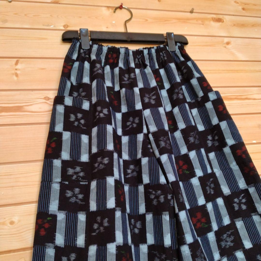 久留米絣　反物からパンツ