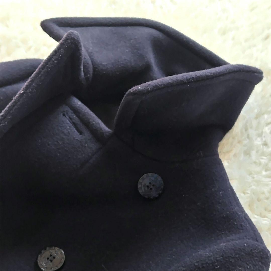 HYKE　ハイク　ピーコート　Pコート　ウール　羊毛　ネイビー　green　２