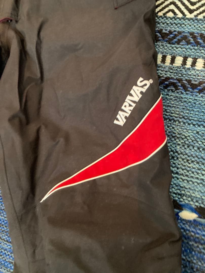 VARIVAS GORE-TEX レインウェア 黒/赤