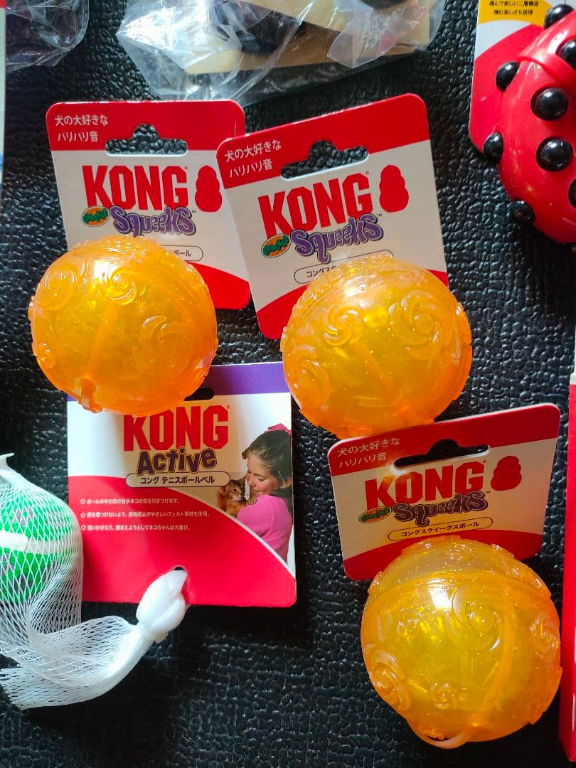 【新品未使用品】KONGコング ペット玩具　犬用猫用おもちゃ 27点まとめ売り