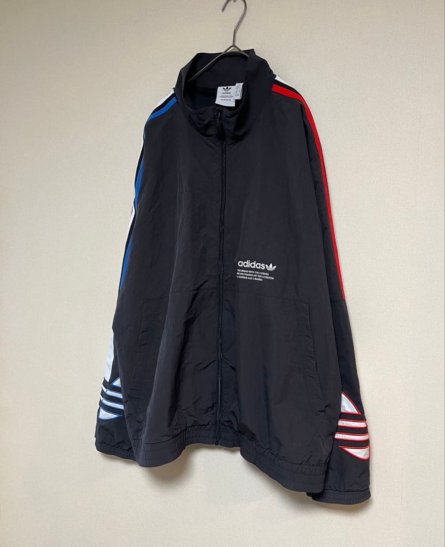 美品/4XL】アディダス 目黒蓮着用ナイロンジャケット