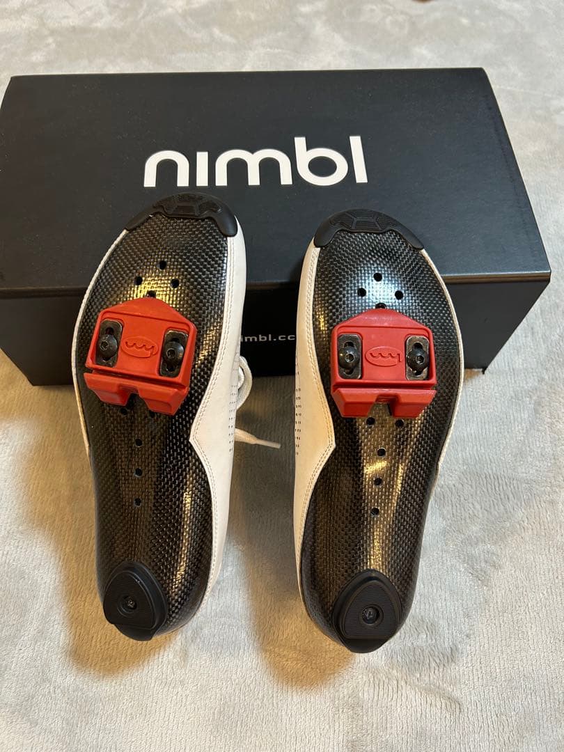nimbl クリンチングシューズ ホワイト