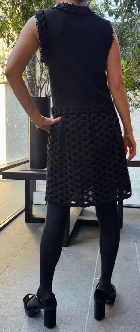 CHANEL ノースリーブ　ドレス