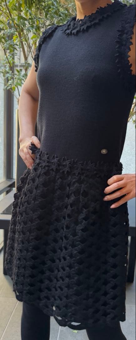 CHANEL ノースリーブ　ドレス