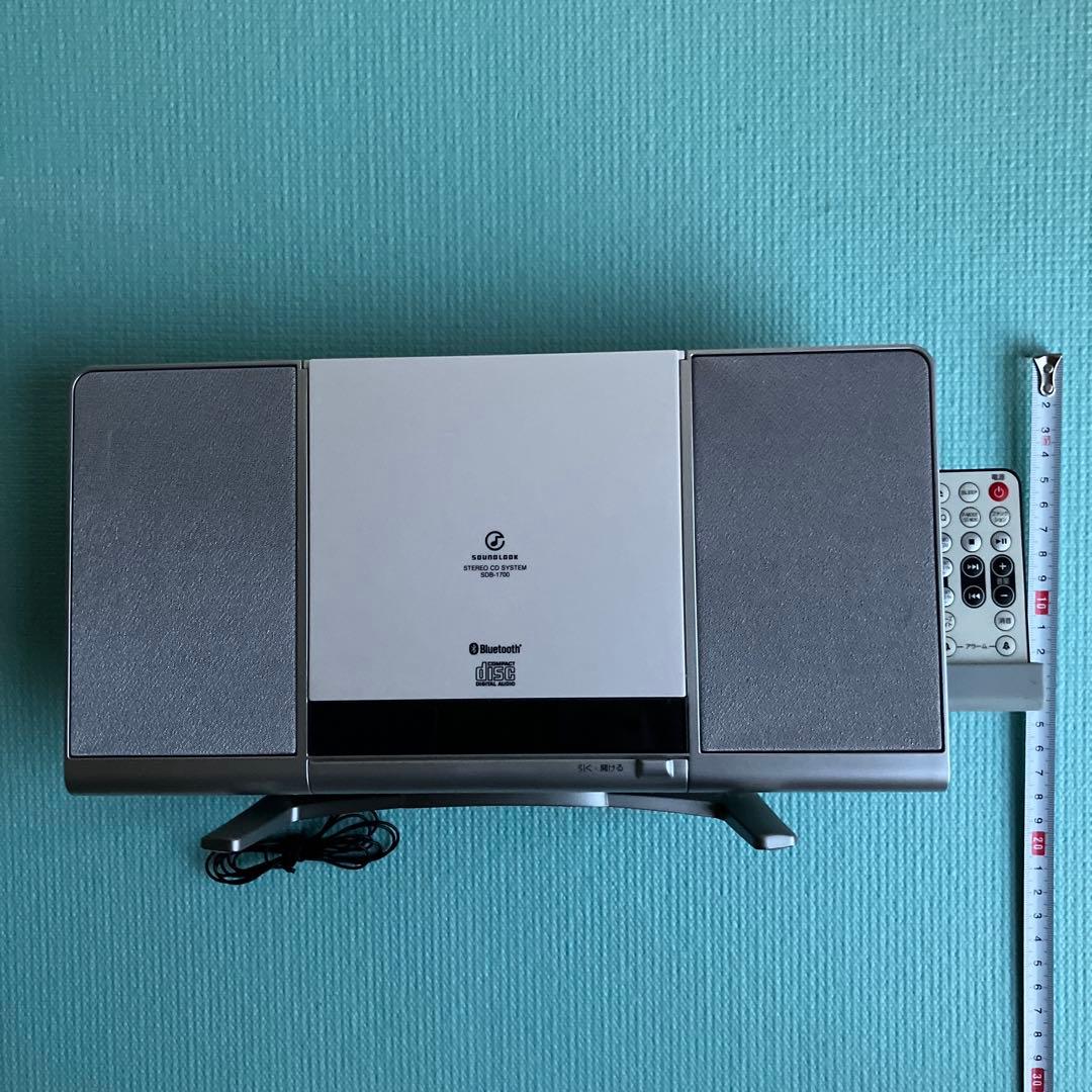 ステレオCDシステムSOUNDLOCK SBD-170 Bluetooth