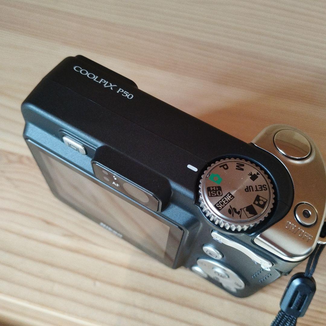 難あり Nikon COOLPIX P50 ブラック