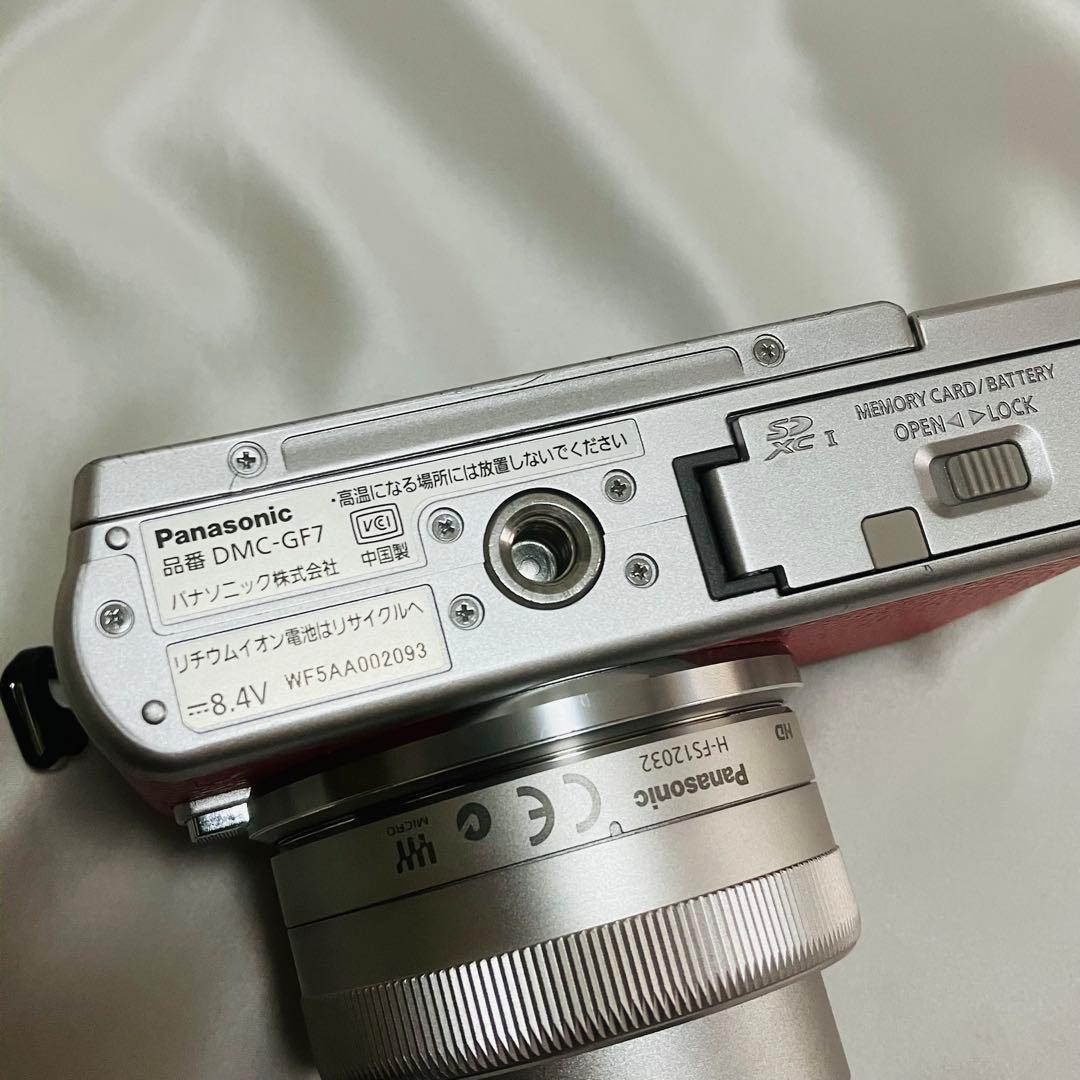 Panasonic DMC-GF7レンズキット 12-32mmピンク カメラ