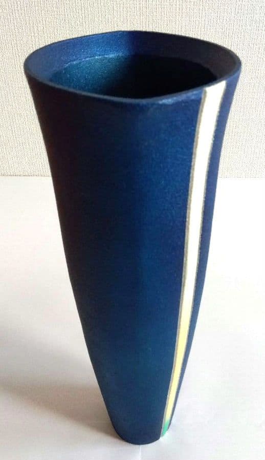 合金花器　中板付き　立山（小）